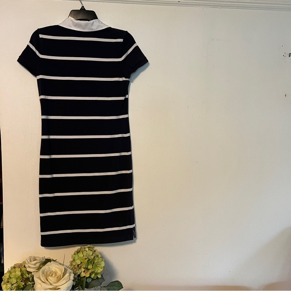 Ralph Lauren Striped Cotton Polo Dress - Picture 3 of 10